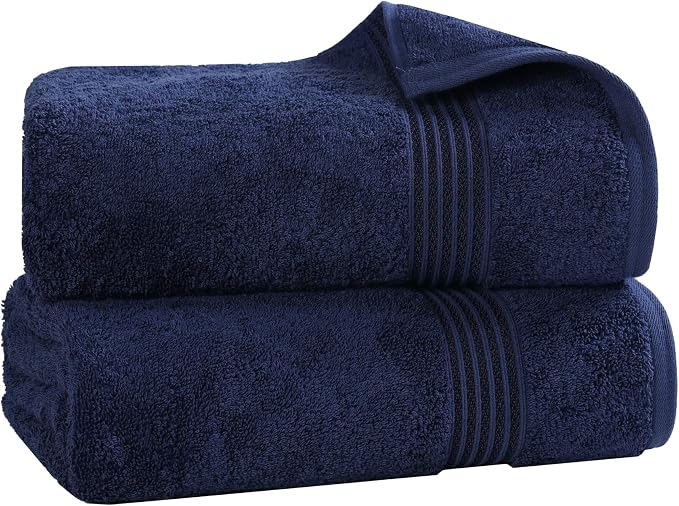 Superior Egyptian Cotton Bath Sheet Set, Oversized Towels - Image 2