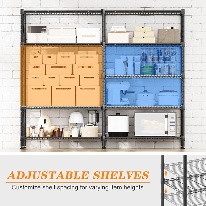 Homdox Heavy Duty Metal Shelves - Image 5