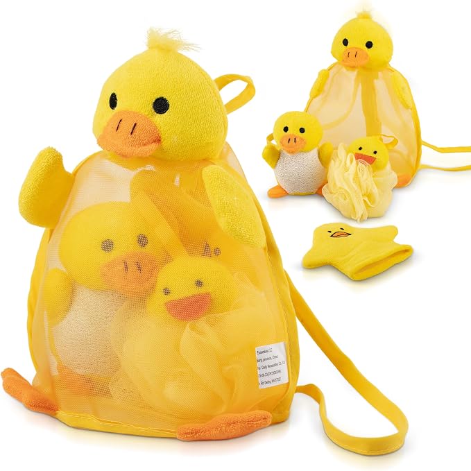 Ducky Scrub 'N Soak Baby Loofah - Image 2