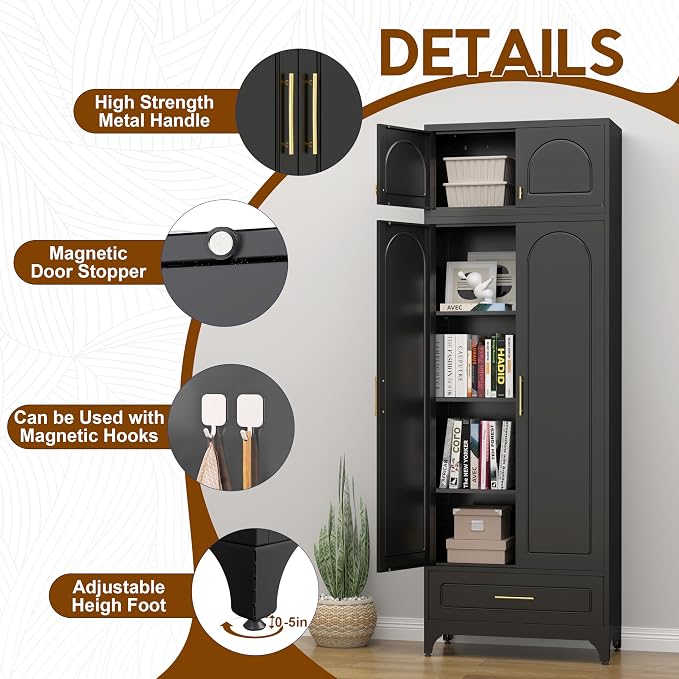 90" Pantry Kitchen Cabinet - Image 4