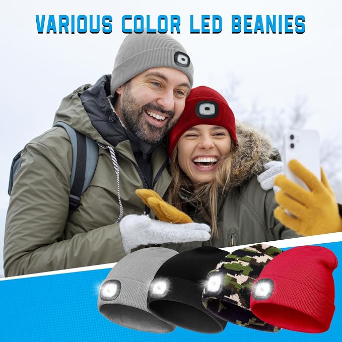 Christmas Stocking Stuffers for Men Adults, Beanie Hats - Image 7