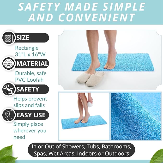 Non Slip Bathtub Mat Shower Mat - Image 3