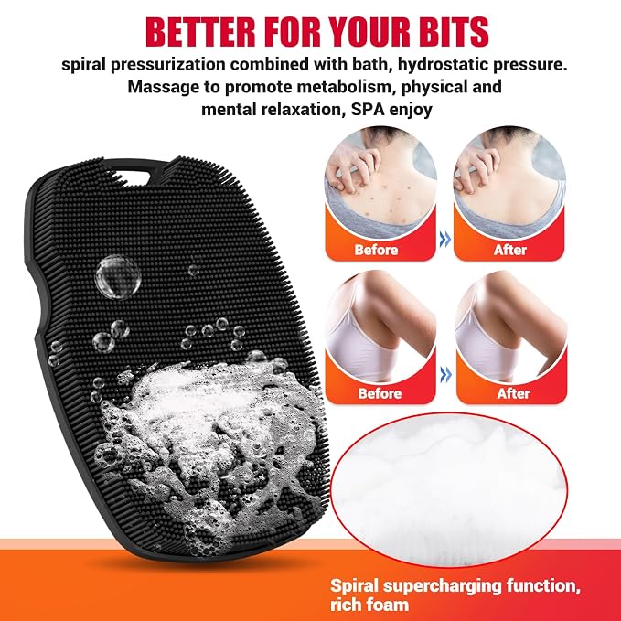 Silicone Body Scrubber - Image 4