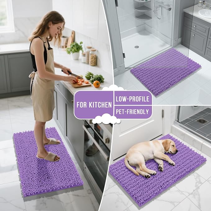 Yimobra Bathroom Rugs Non Slip Washable - Image 7