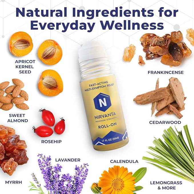 Natural Nerve Comfort Roll-On Oil 1.7oz – Fast-Absorbing - Image 3