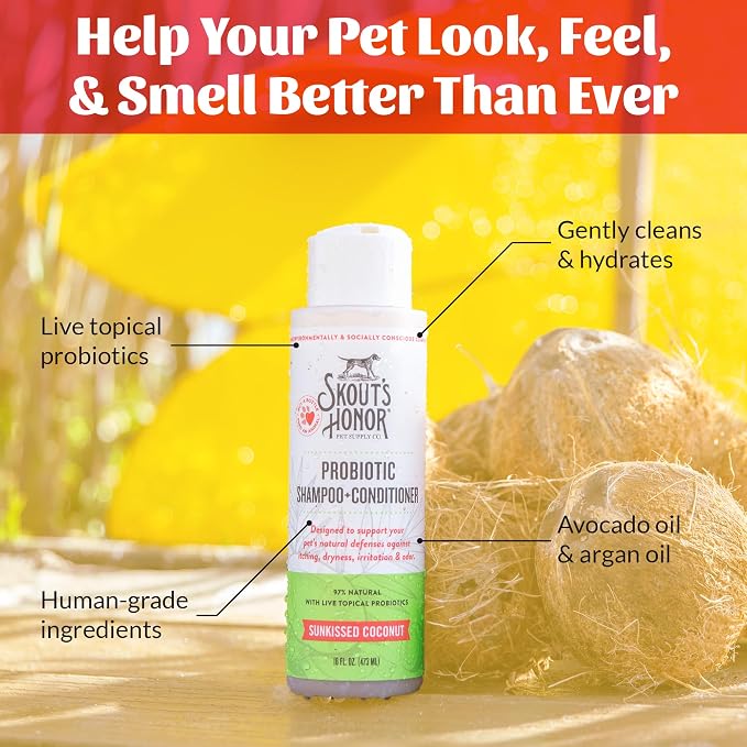 Skout's Honor Probiotic Dog Shampoo & Conditioner - Image 5
