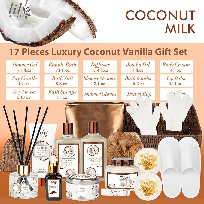 Bath and Body Gift Basket Set for Women - Image 2