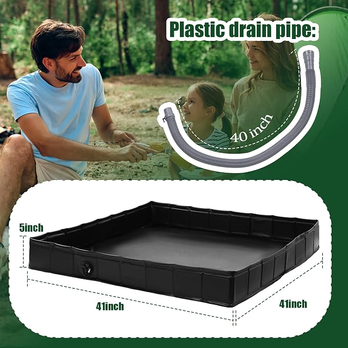 MABOZOO Foldable Shower Base - Image 2