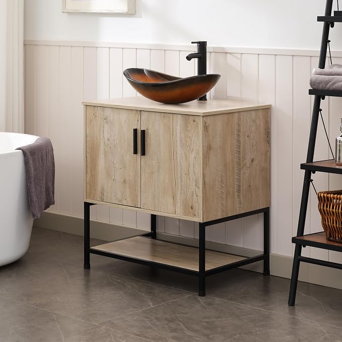 UEV Rustic Oak 30" Bathroom Vanity - Image 3