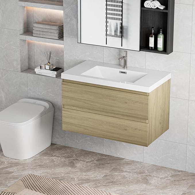 36" Floating Bathroom Vanity by Unknown