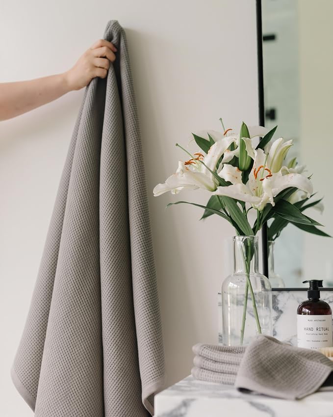 Cozy Earth Waffle Bath Sheets - Image 2
