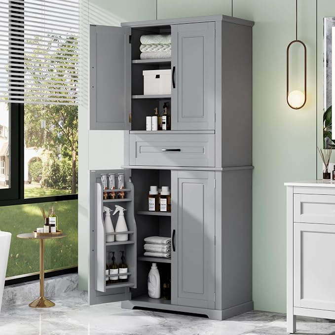 Polibi Bathroom Storage Cabinet - Image 3