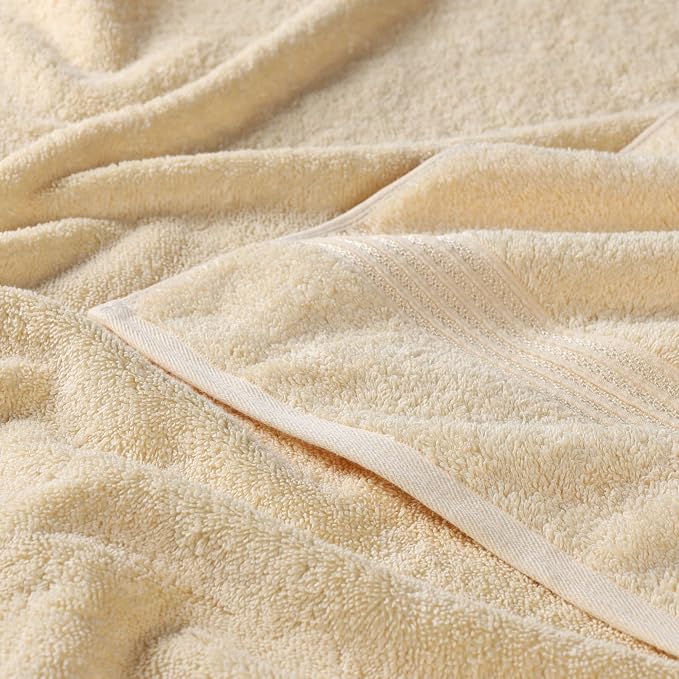 Superior Egyptian Cotton Bath Towel Set, Home Bathroom Towels, Guest Bath - Image 4