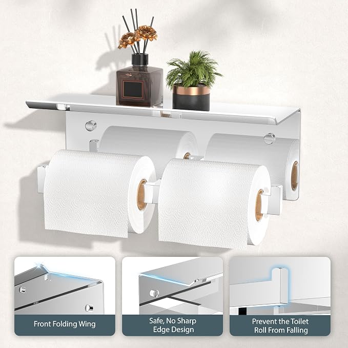 FORIOUS Toilet Paper Holder - Image 3