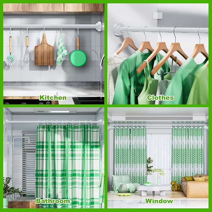Ausemku Shower Curtain Rod - Image 7