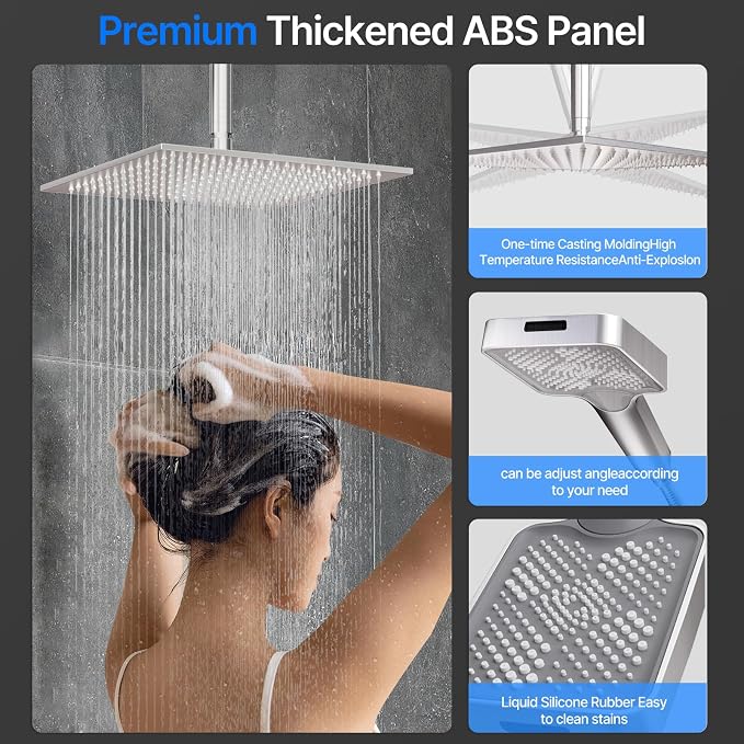 Shower System Brass Thermostatic Shower Faucet Set - Image 7