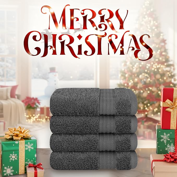 Cotton Paradise 100% Cotton Turkish Washcloth Set - Image 2