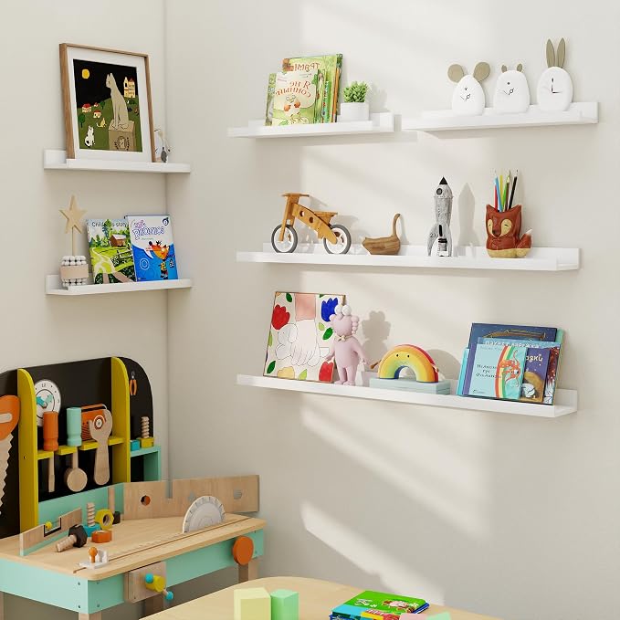 Axeman Picture Ledge Shelf, Floating Shelves - Image 6