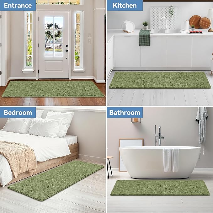 Bcoimo 70"×24" Absorbent Bath Mat, Non-Slip - Image 7