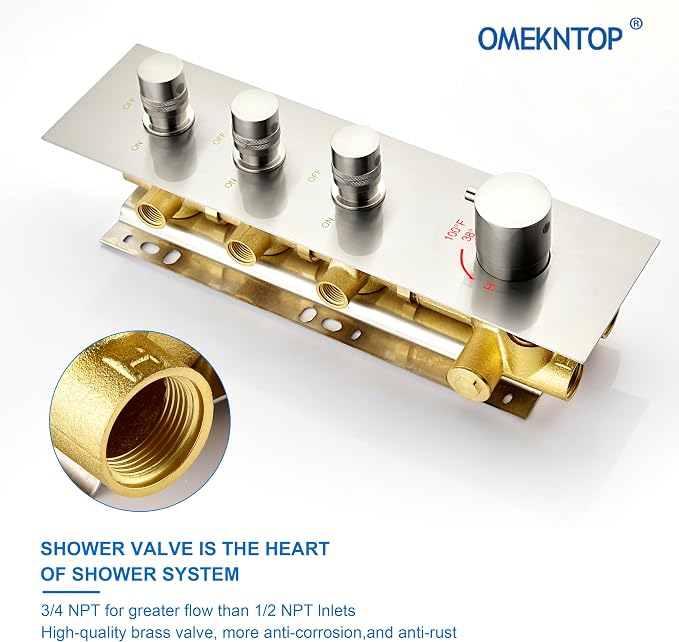 3 Way Shower Diverter Valve - Image 4