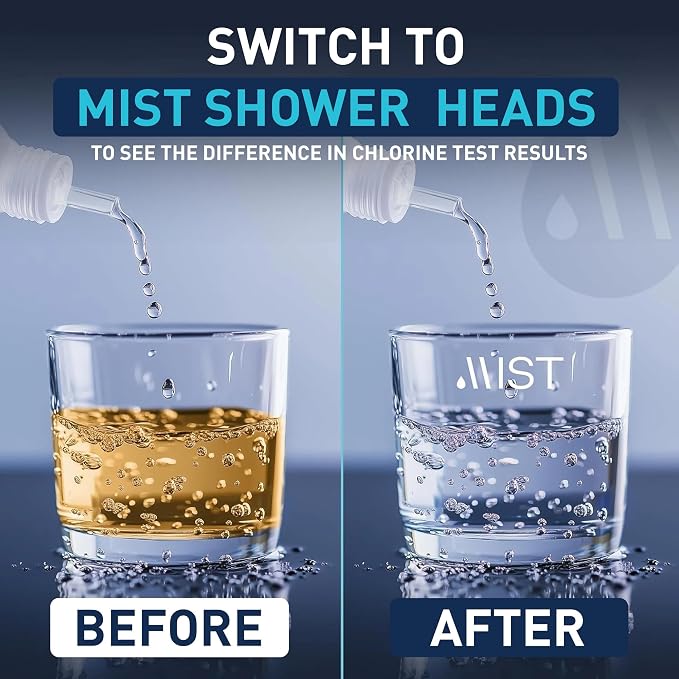Mist Shower Filter Head for Hard Water Improves Skin, and Nails - Image 8