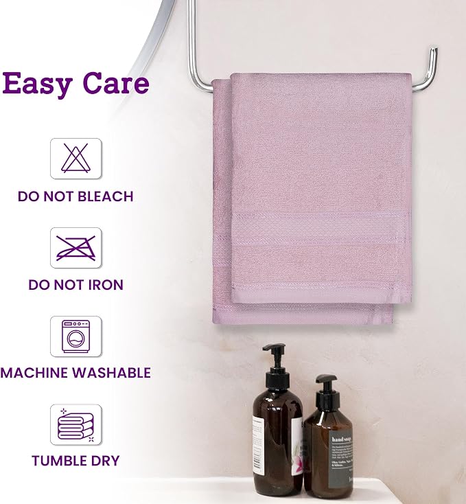 Casa Lino 100% Cotton Hand Towels - Image 6