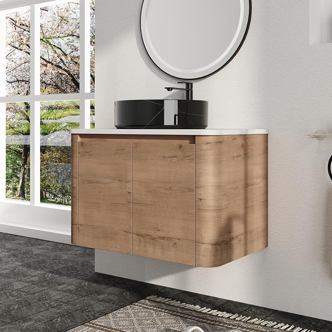 Malwee 30" Floating Bathroom Vanity by Malwee-SweetStar
