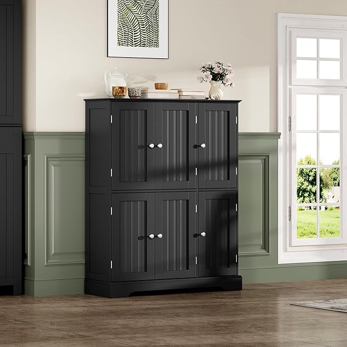 ChooChoo Bathroom Floor Cabinet, Modern Bathroom Storage Cabinet - Image 5