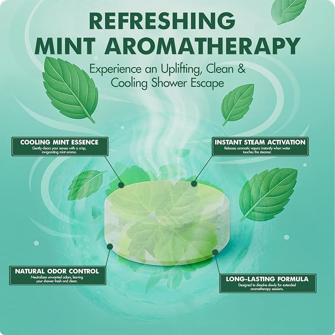 Brookstone Shower Steamers Aromatherapy 12 Tablets - Image 4