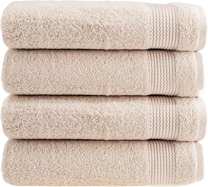 HALLEY Turkish Cotton Towels Bath Towels Super Soft Highly Absorbent 100% by HALLEY-TurkishCottonTowels