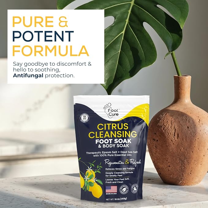 FOOT CURE Citrus Detox Foot Soak - Image 8
