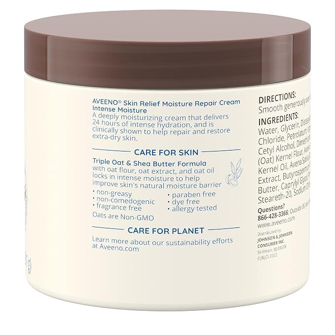 Aveeno Skin Relief Intense Moisture Repair Body Cream - Image 7