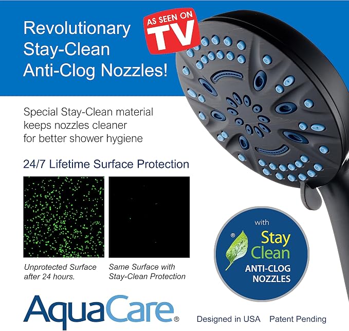 AquaCare Magneton High-Pressure 8-mode Handheld Shower Head - Image 5