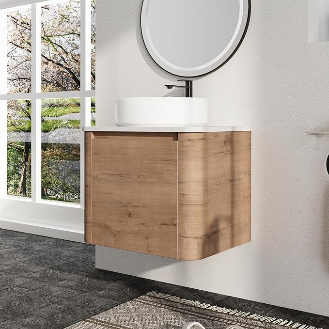 Malwee 24" Floating Bathroom Vanity by Malwee-SweetStar