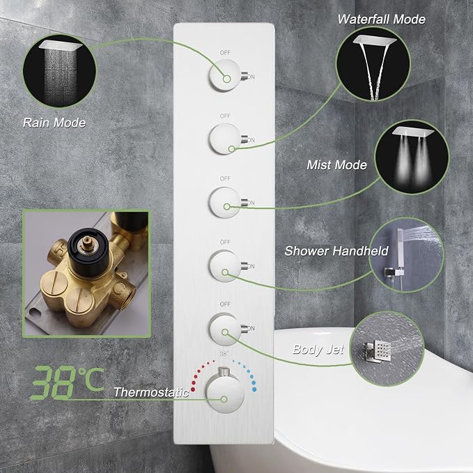 Thermostatic Shower System - Image 6