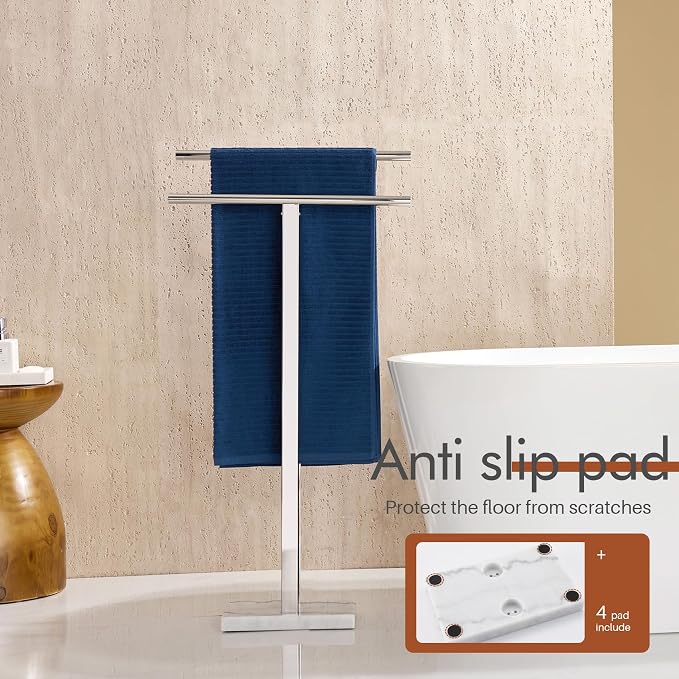 KOKOSIRI Floor Stand Towel Rack - Image 8