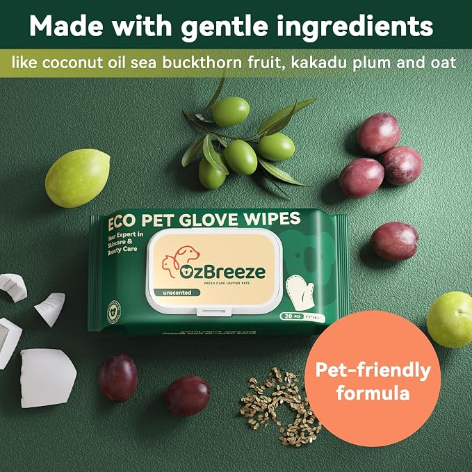 ECO PET Glove Wipes, PET Cleaning & Deodorizing Bath Wipes - Image 2