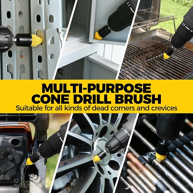 Holikme 6 Piece Drill Brush - Image 5