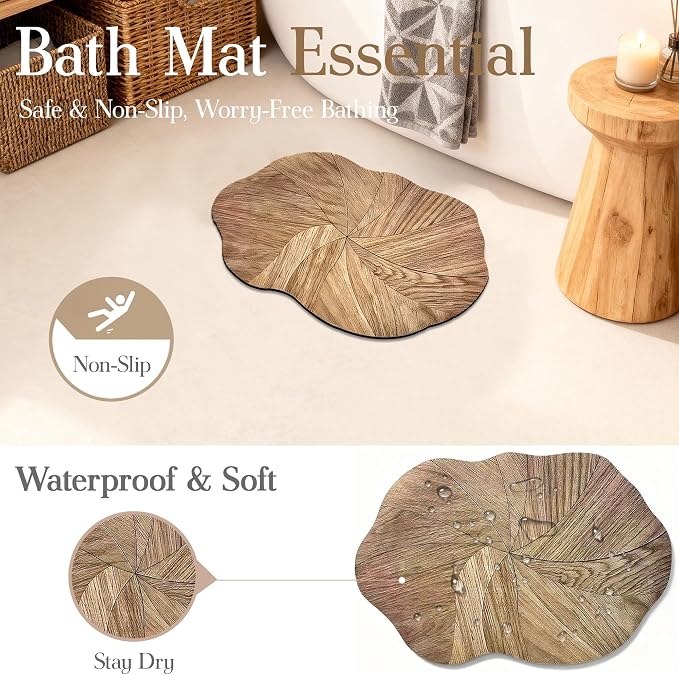 TimberFlow Medium-Small Bath Mat - Image 4