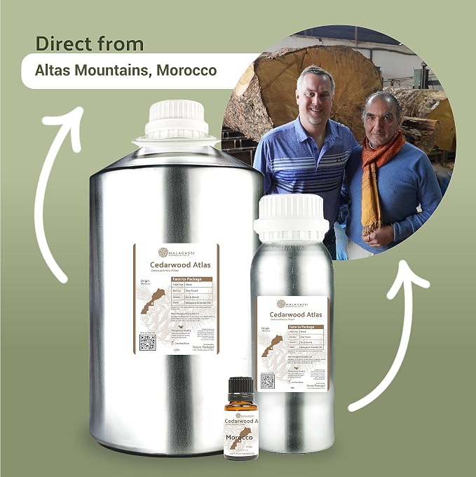 Pure Cedarwood Essential Oil - Image 3