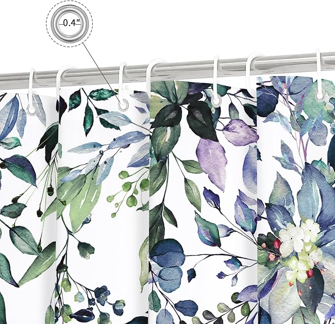 Gibelle Spring Floral Shower Curtain - Image 4
