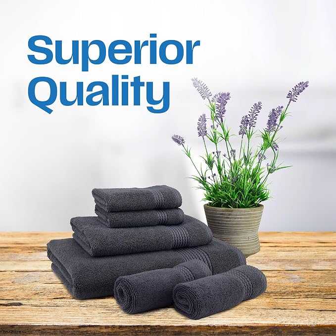 East'N Blue Lara Premium Bath Towel Set 6 Piece - Image 3