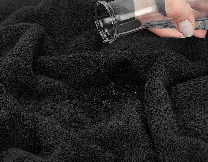 American Soft Linen Luxury 4 Piece Bath Towel Set, 600 GSM 100% Cotton Turkish - Image 7