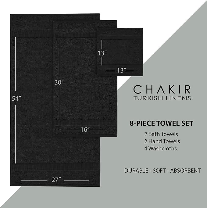 Chakir Turkish Linens | Hotel & Spa Quality 100% Cotton Premium Turkish Towels - Image 6