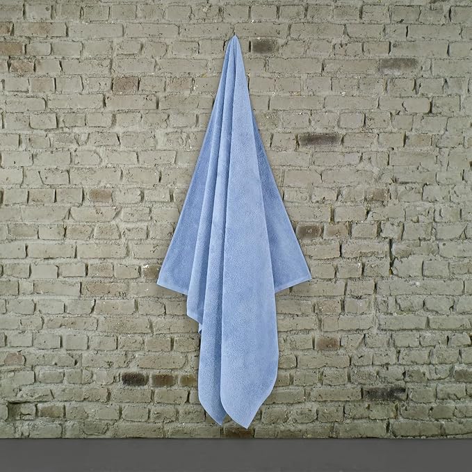SALBAKOS 100% Turkish Cotton Jumbo Bath Sheet Towel Oversized 40x80 inch | - Image 4