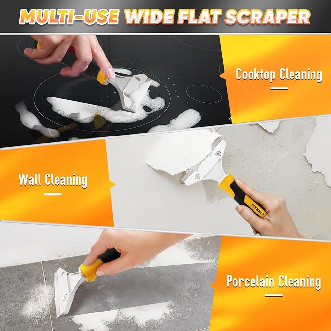 DIYSELF Caulking Tool, 4 in 1 Caulk Remover Tool - Image 5