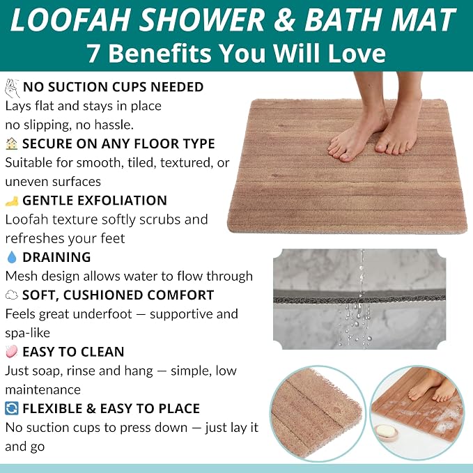 Anti Slip Shower Mat Square - Image 4