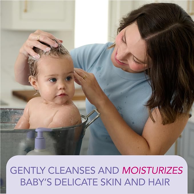 Jergens Baby Calming Head to Toe Foaming Wash, Baby Shampoo and Body Wash - Image 3