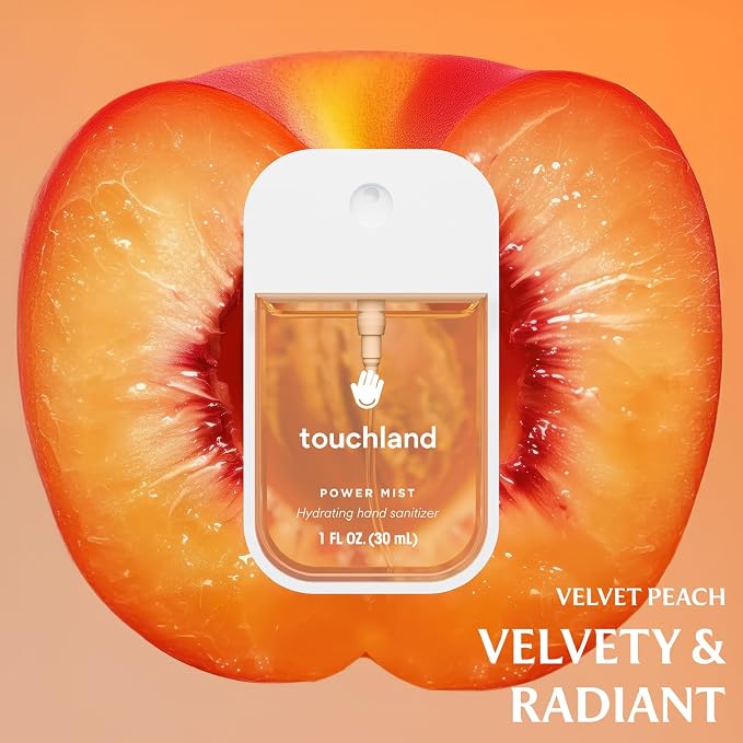 Touchland Hydrating Hand Sanitizer Spray, JUICY Trio Set, 1 FL. OZ. Travel Size - Image 5