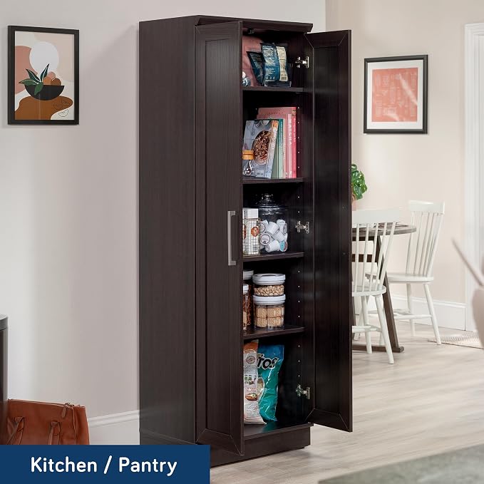 Sauder HomePlus Storage Cabinet/ Pantry cabinets, Dakota Oak finish - Image 7